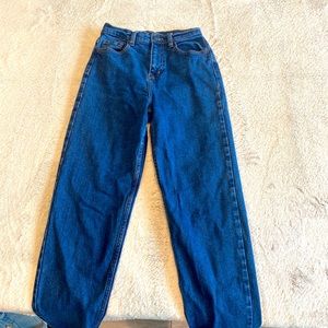 High Waisted Mom Jeans